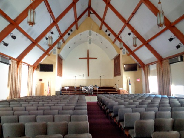 modern church inside 1